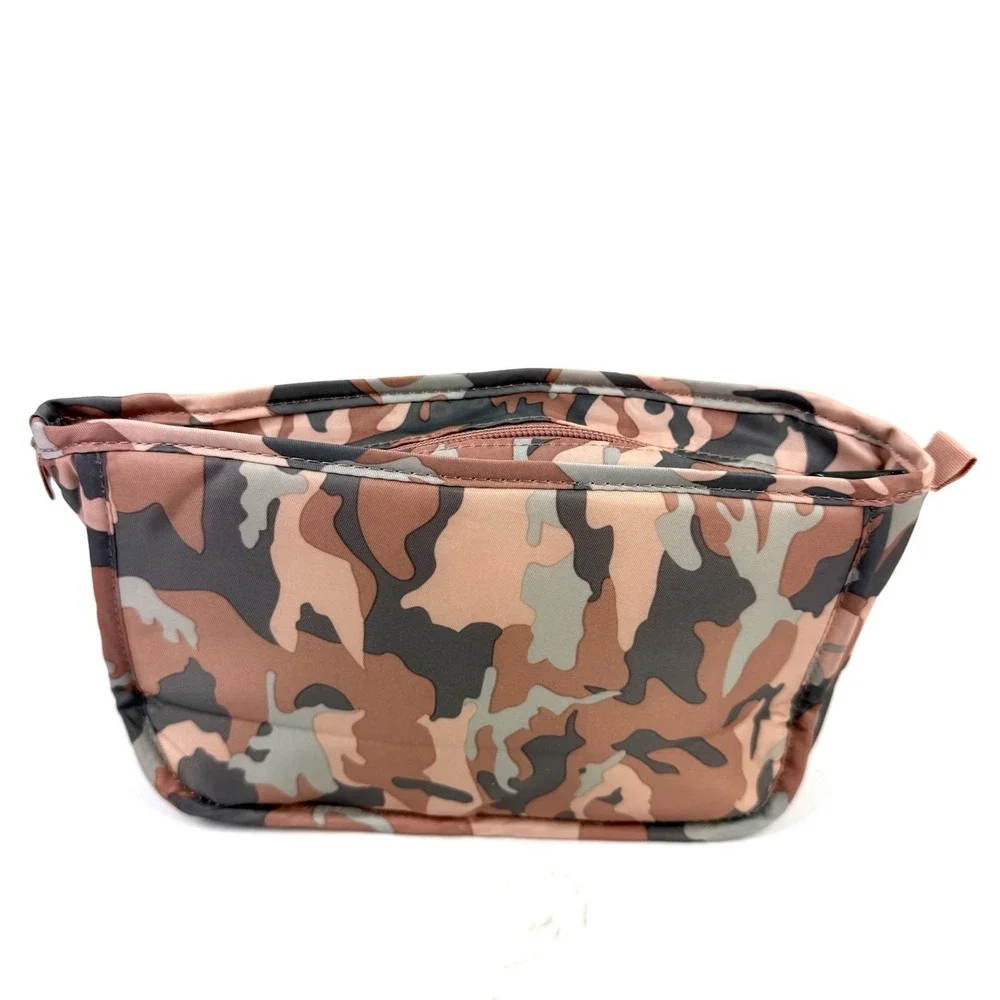 LUG Parasail Cosmetic Bag Camo Rose Nylon Travel Makeup Case Brand‎ New